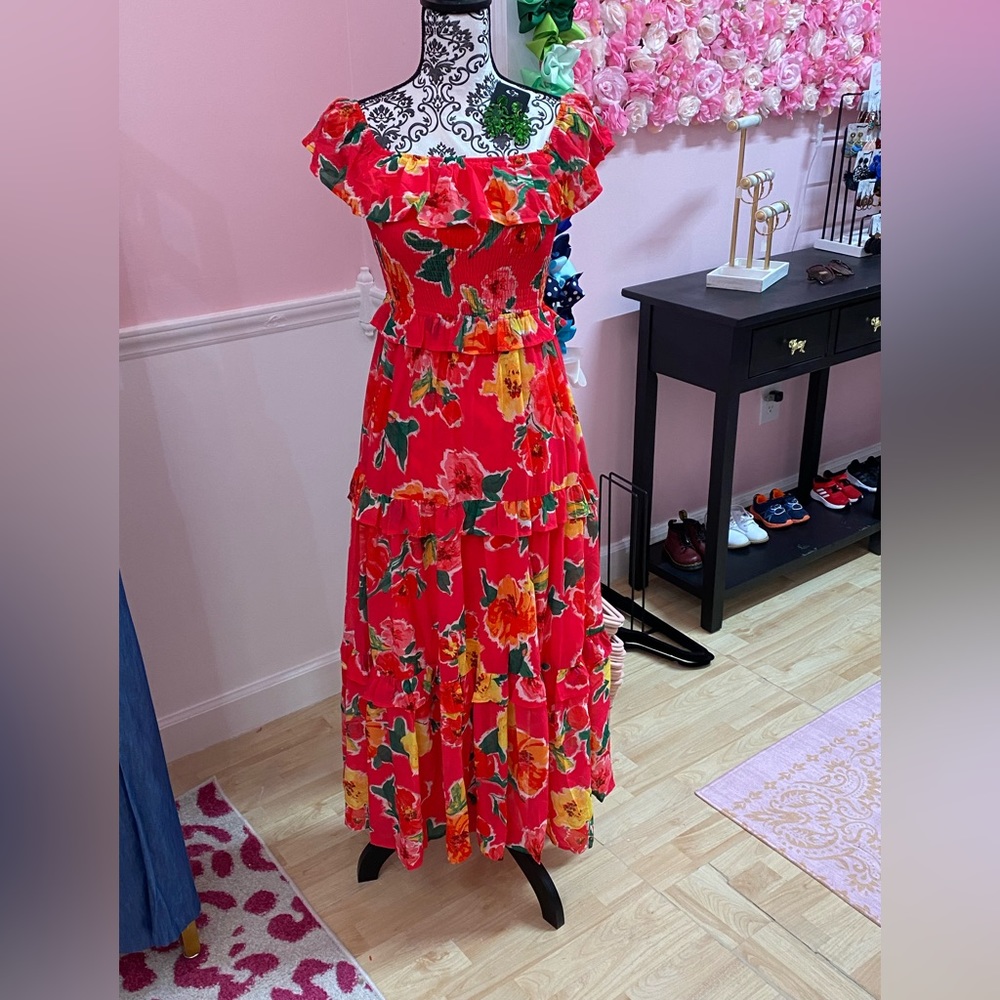 NWT Flying Tomato fiesta dress💃